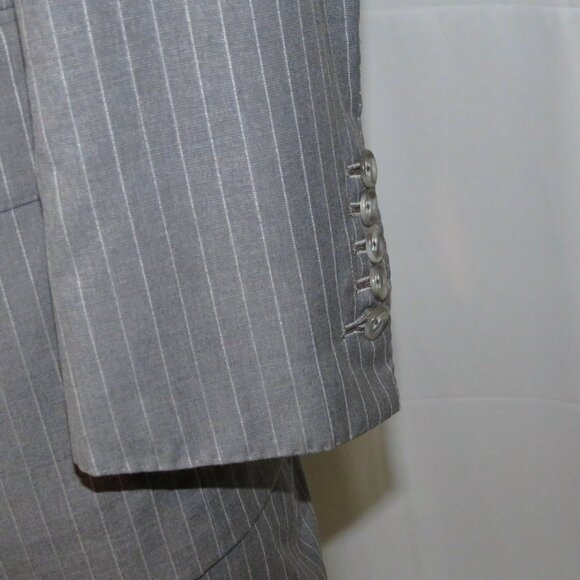 Tom Ford Shelton Gray Stripe Current Two Button Suit 40R - Picture 9 of 16